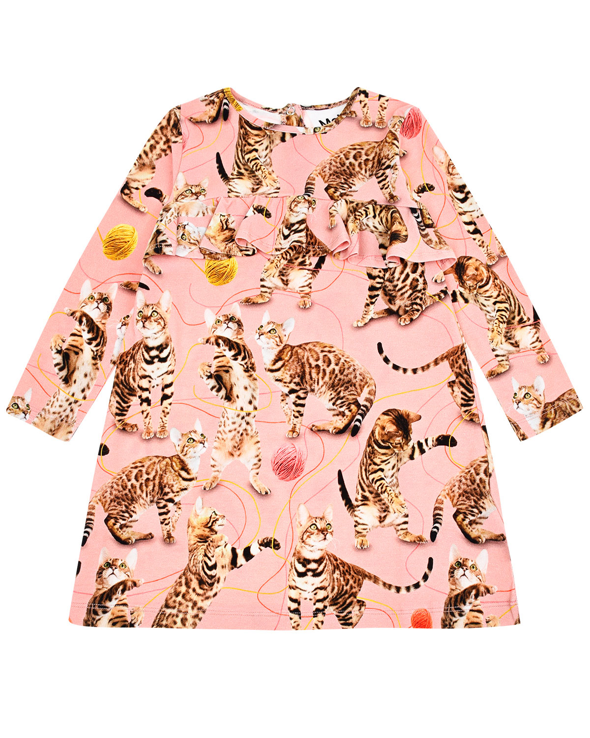 

Розовое платье Coletta Wannabe Leopard Molo детское, Розовый, Розовое платье Coletta Wannabe Leopard Molo детское