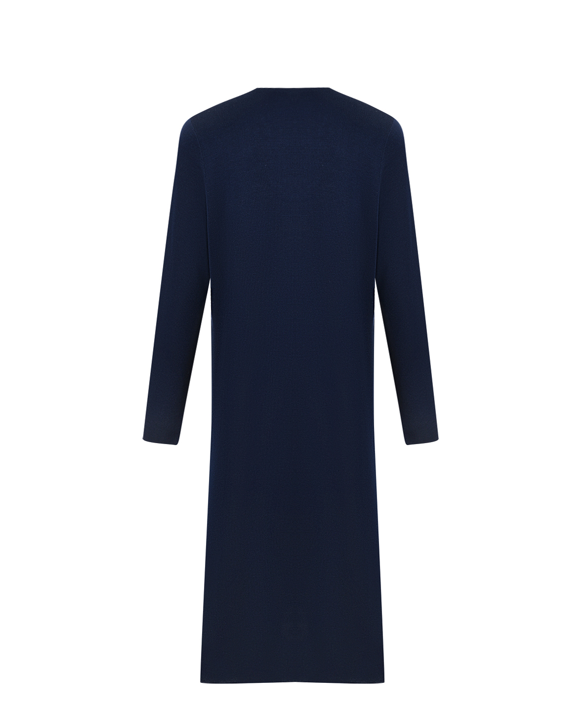 Синее платье из шерсти мериноса Allude, размер 38, цвет синий - фото 5