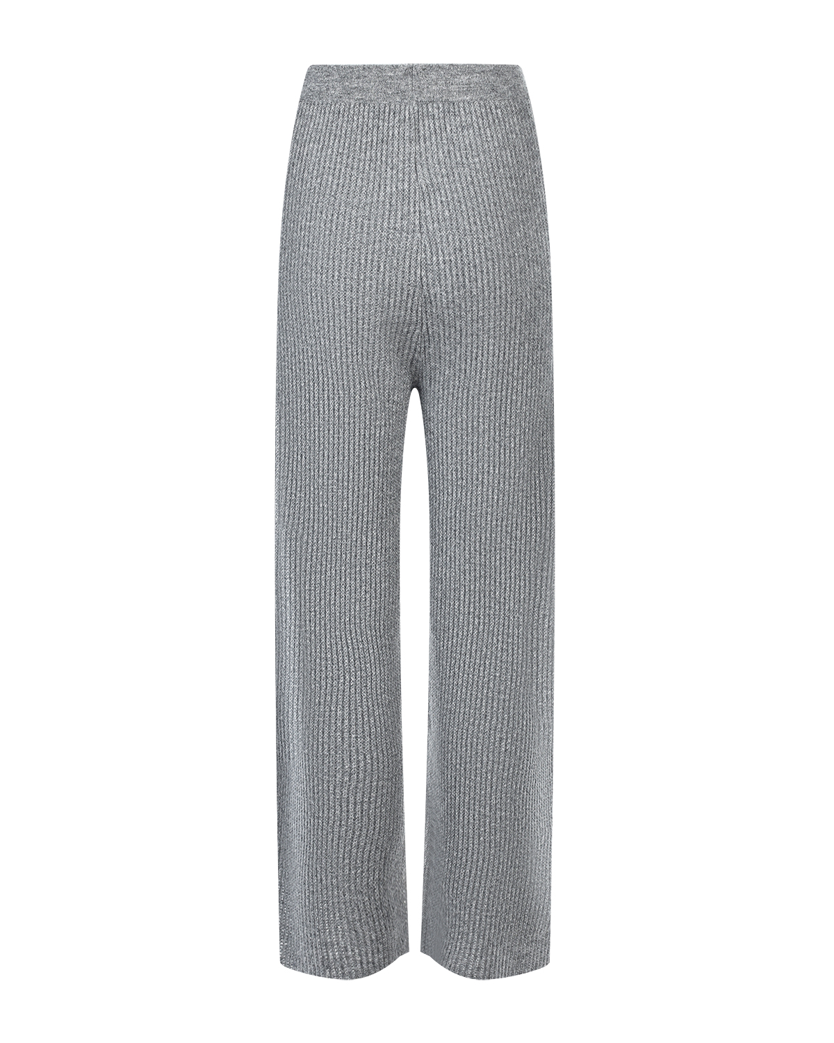 Укороченные кашемировые брюки Allude, размер 38, цвет серый - фото 7