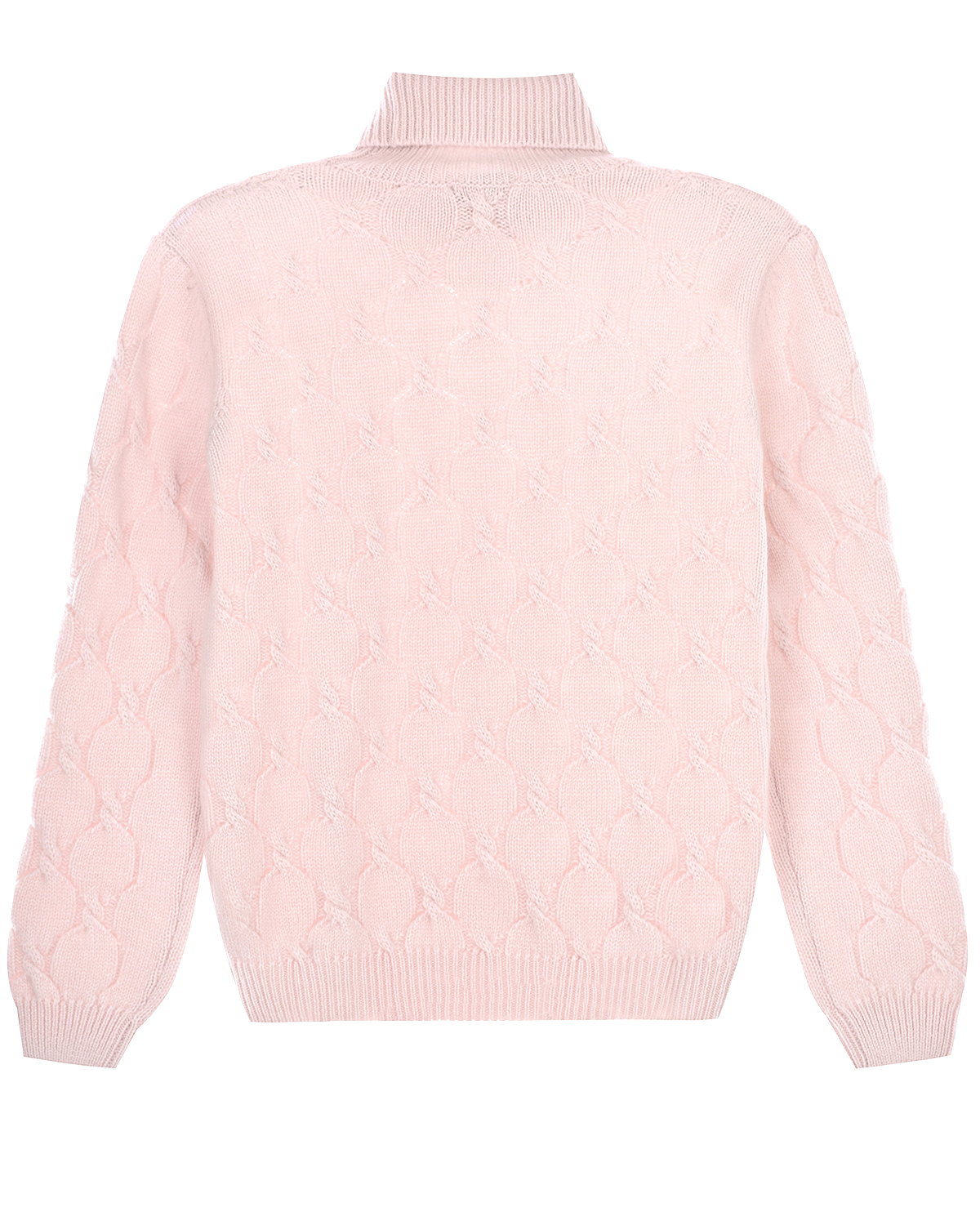 Розовый свитер из кашемира Arc-en-ciel детский - фото 2