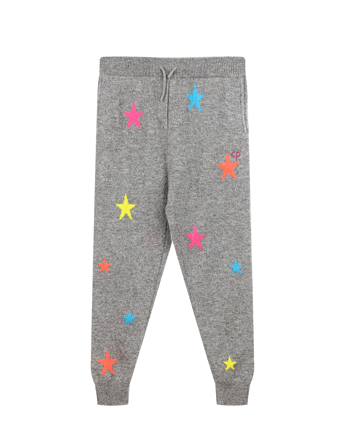 Серые кашемировые брюки с декором "звезды" Chinti&Parker детские - фото 1