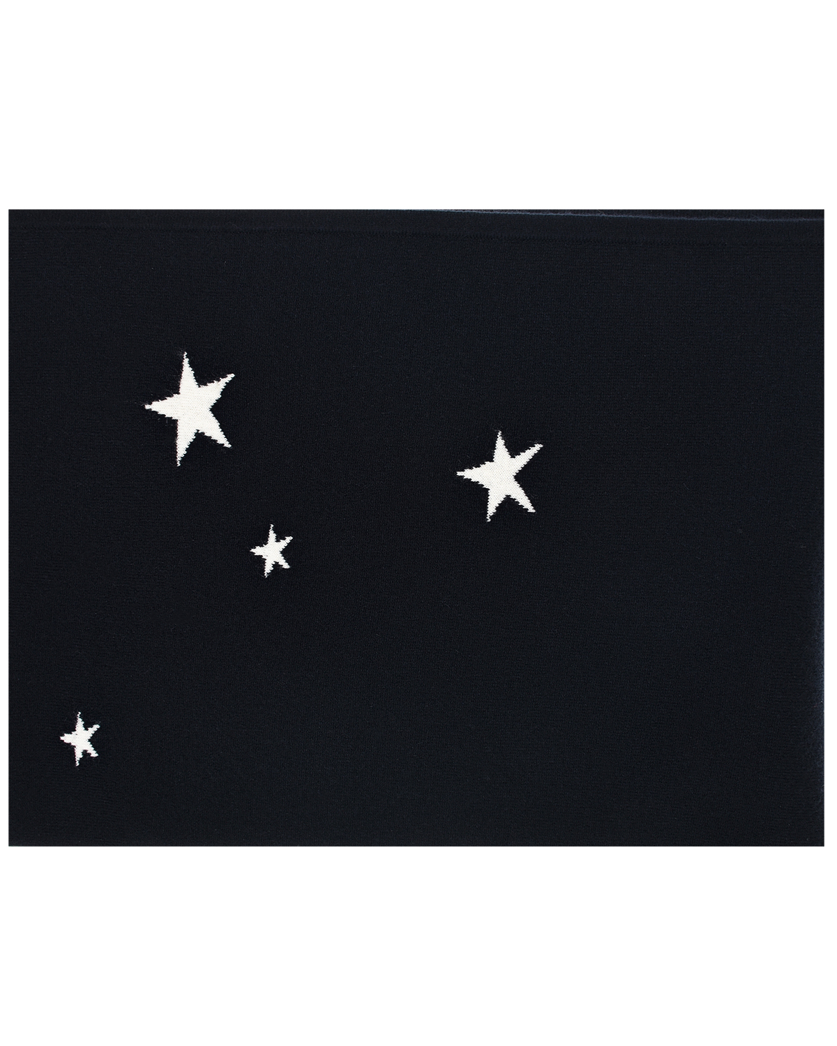 Палантин со звездами из кашемира Chinti&Parker, размер unica, цвет синий - фото 2