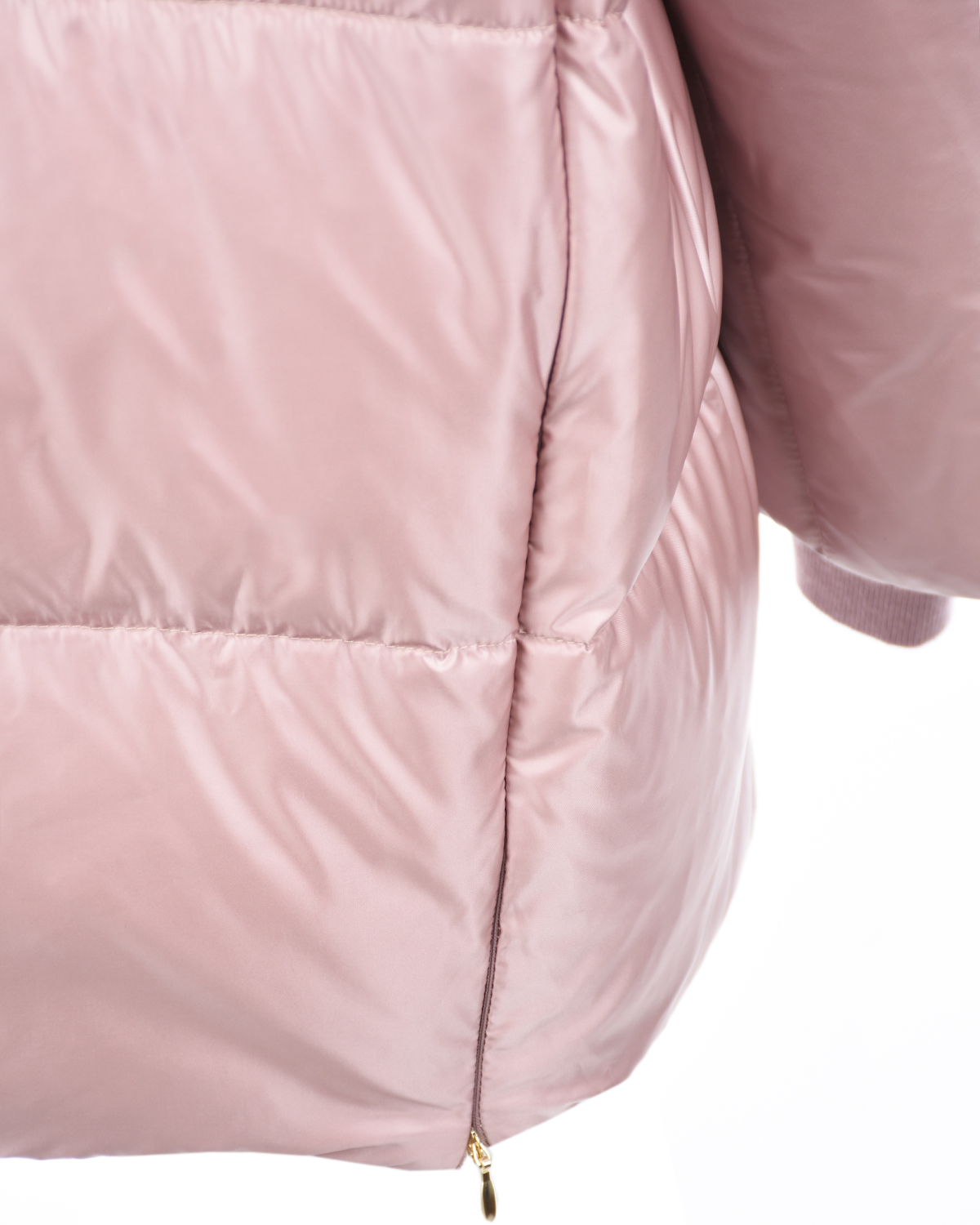 Розовая куртка с меховой отделкой Diego M, размер 44, цвет нет цвета - фото 5