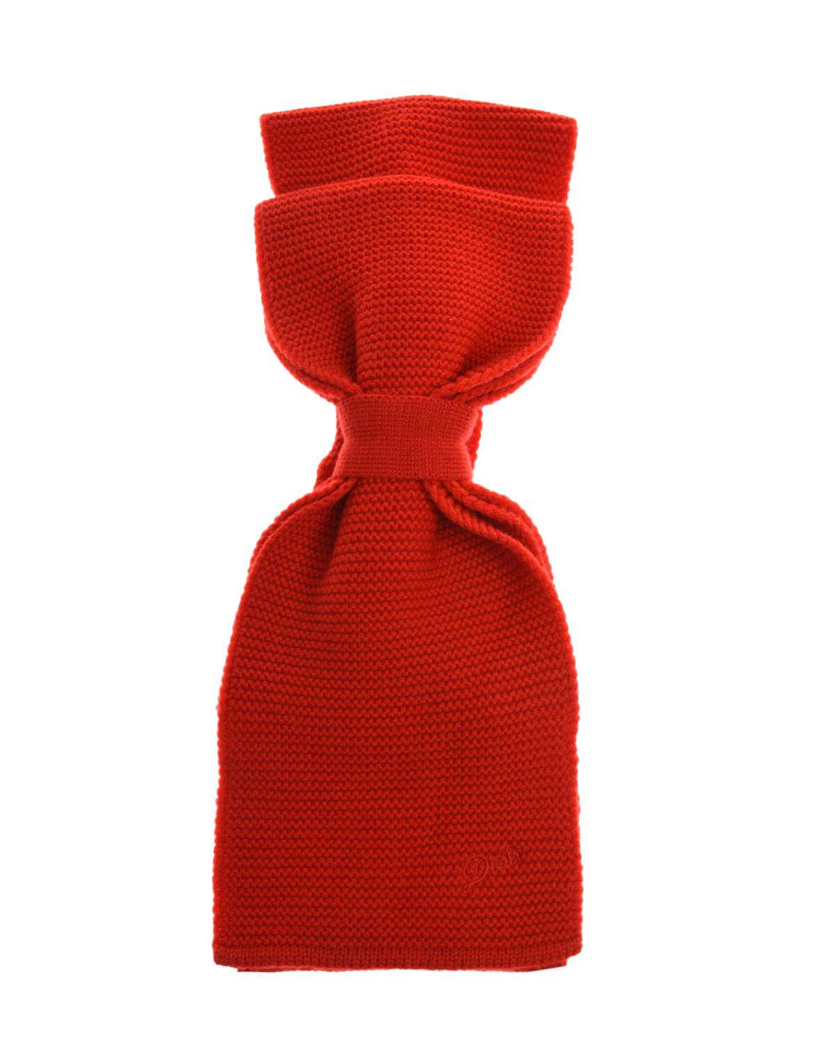 Шарф из шерсти с бантом Dior детский, размер unica, цвет красный - фото 2