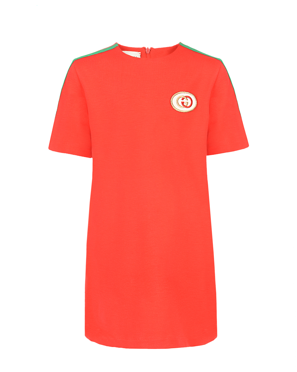

Красное платье с короткими рукавами GUCCI, Красный, Красное платье с короткими рукавами GUCCI
