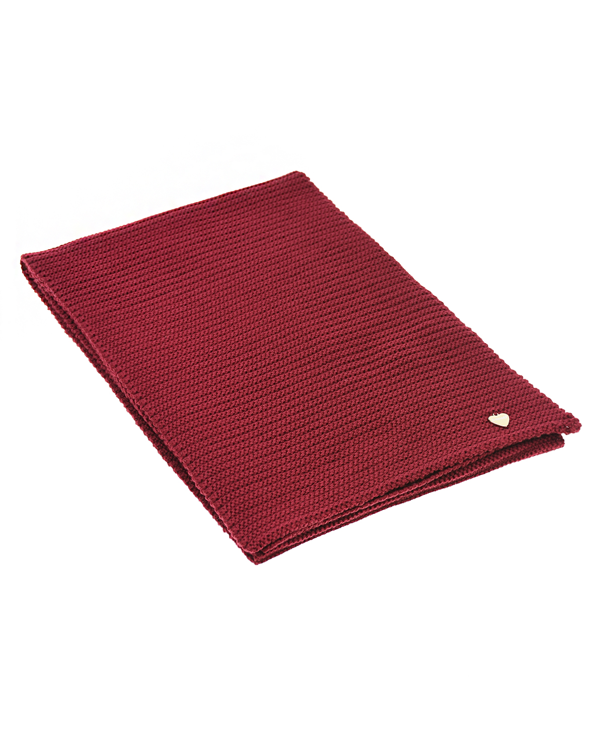 Красный вязаный шарф 150х22 см Il Trenino детский - фото 1
