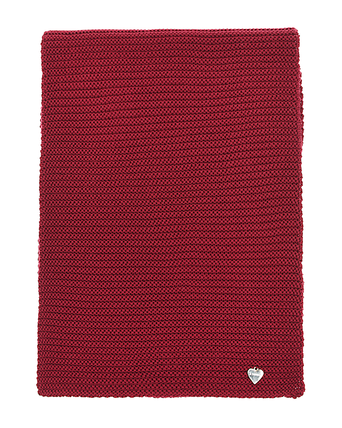 Красный вязаный шарф 150х22 см Il Trenino детский - фото 2