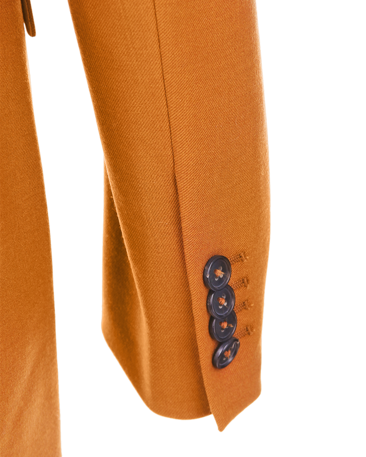Однобортный пиджак прямого кроя MRZ, размер 40, цвет оранжевый - фото 7