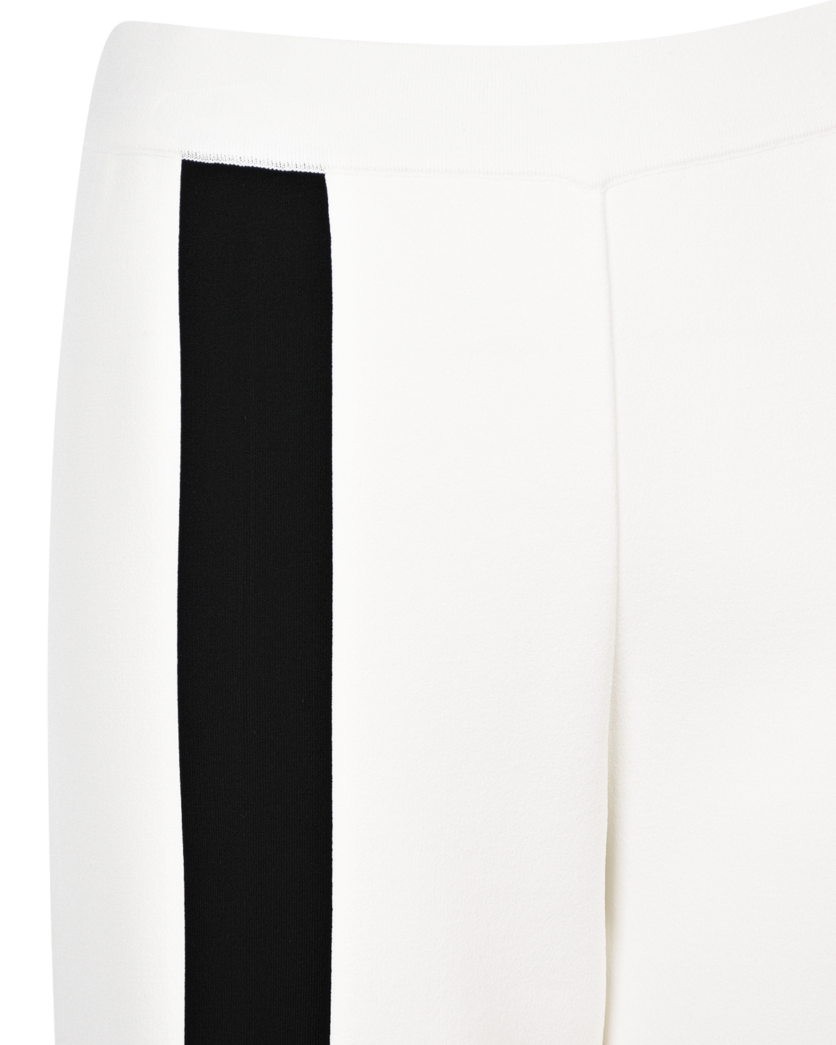 Белые спортивные брюки с черными полосками MRZ - фото 7
