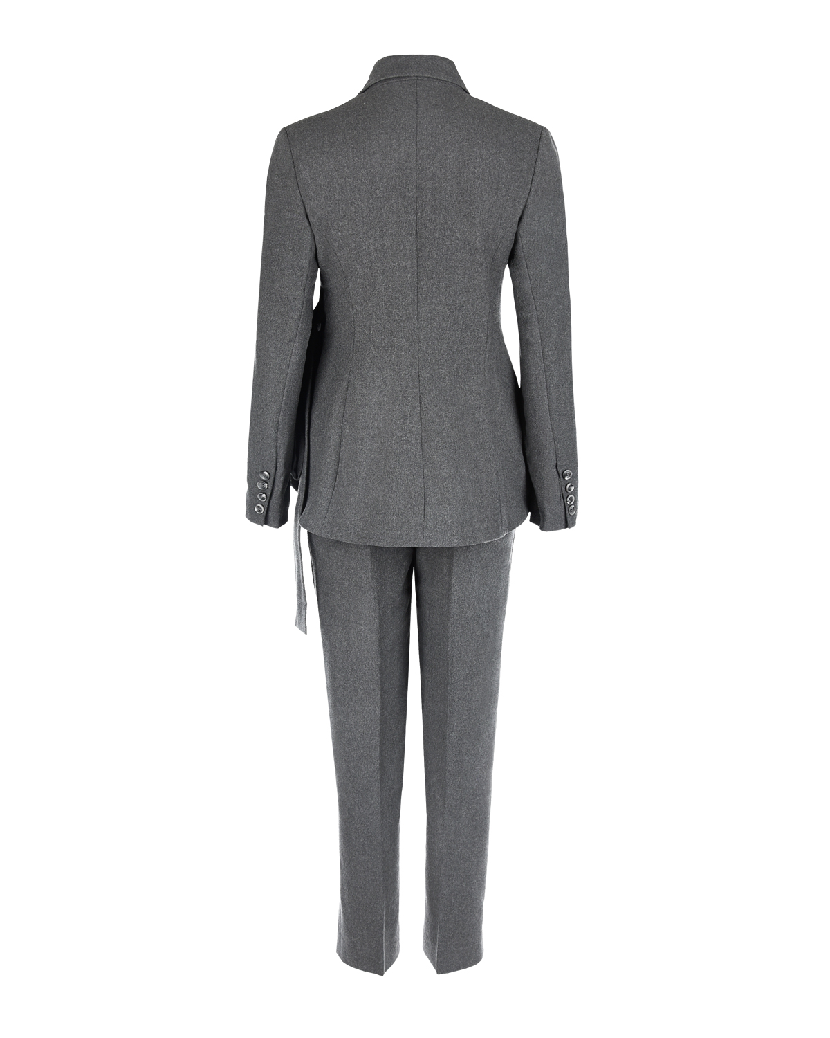 Офисный костюм для беременных Monamoon, размер 44, цвет серый - фото 5