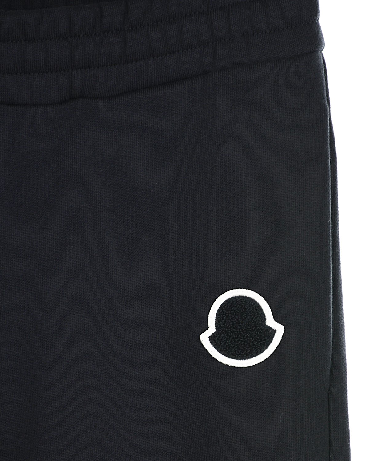 Черные спортивные брюки с логотипом Moncler детские - фото 3