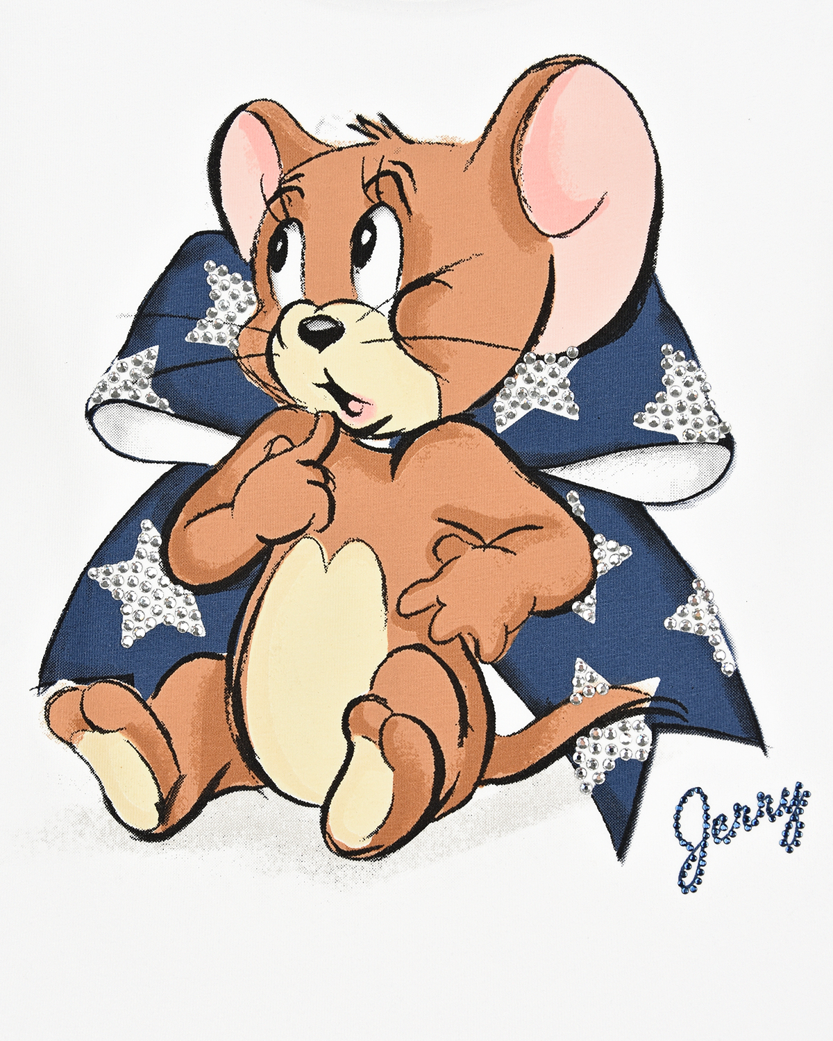 Толстовка с принтом "Jerry Mouse" Monnalisa детская - фото 3