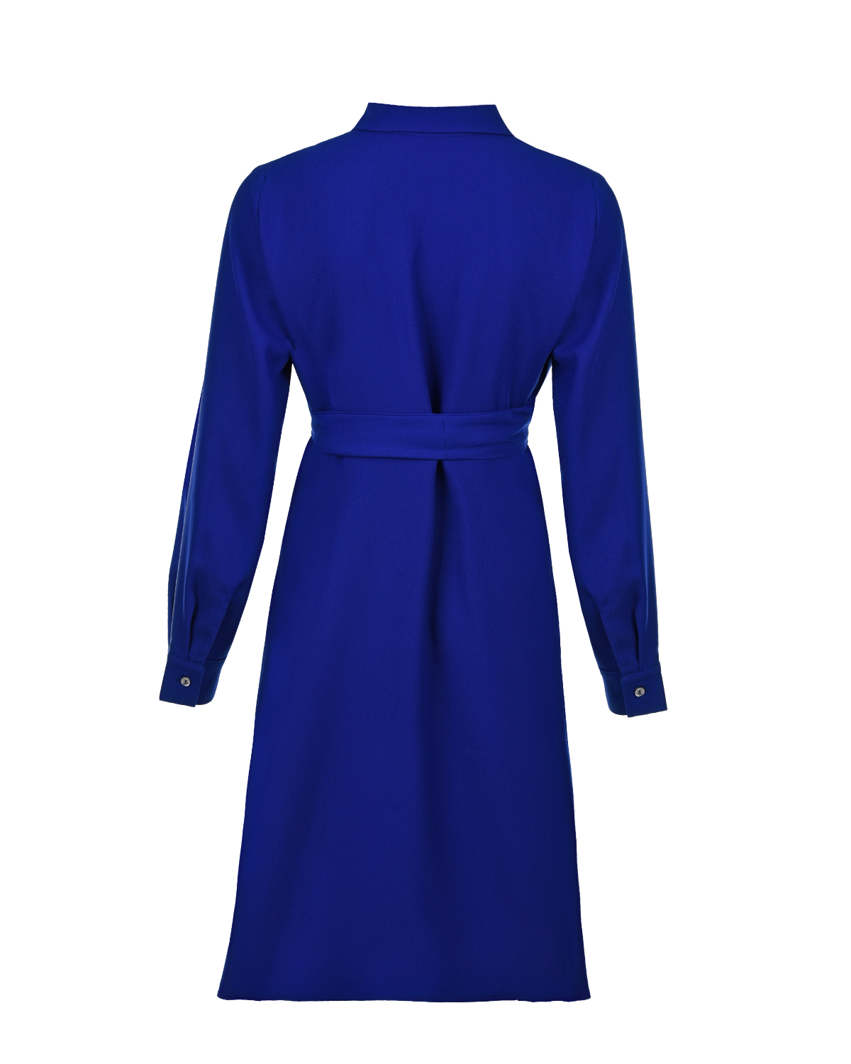 Синее офисное платье Anne для беременных Pietro Brunelli - фото 8