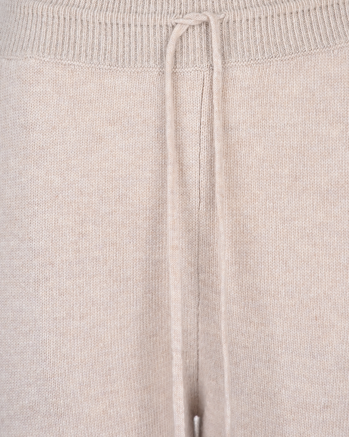 Бежевые брюки-джоггеры из шерсти и кашемира Tak Ori, размер 44, цвет бежевый - фото 3