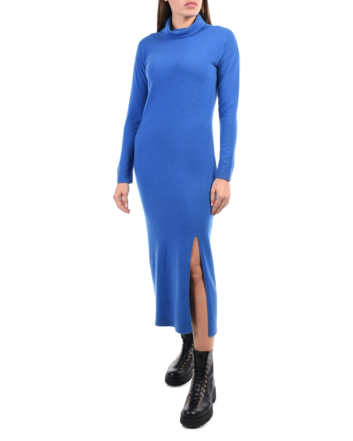 Синее платье из кашемира Allude - фото 2