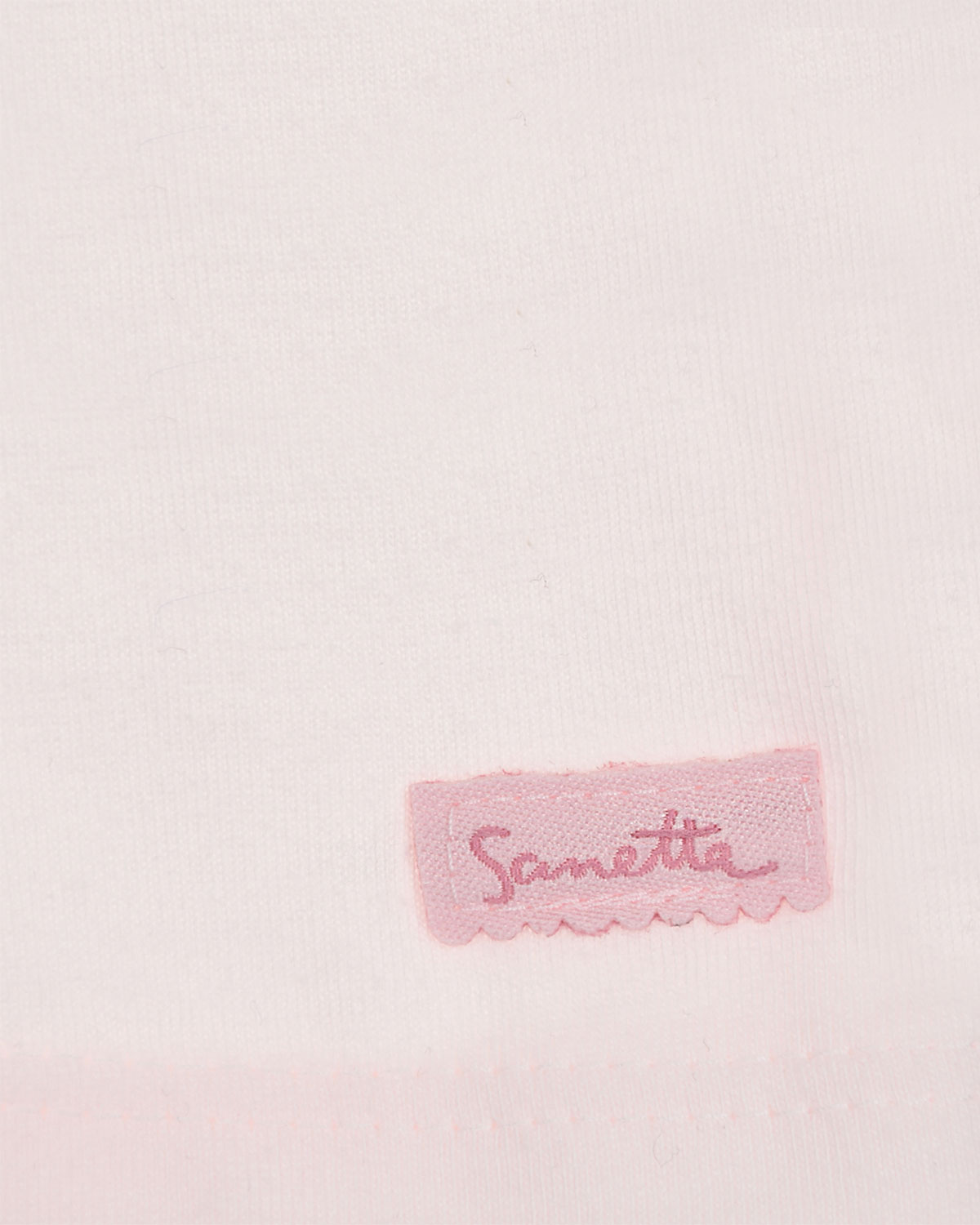 Рубашка из хлопка с вышивкой на воротнике Sanetta fiftyseven детская - фото 3