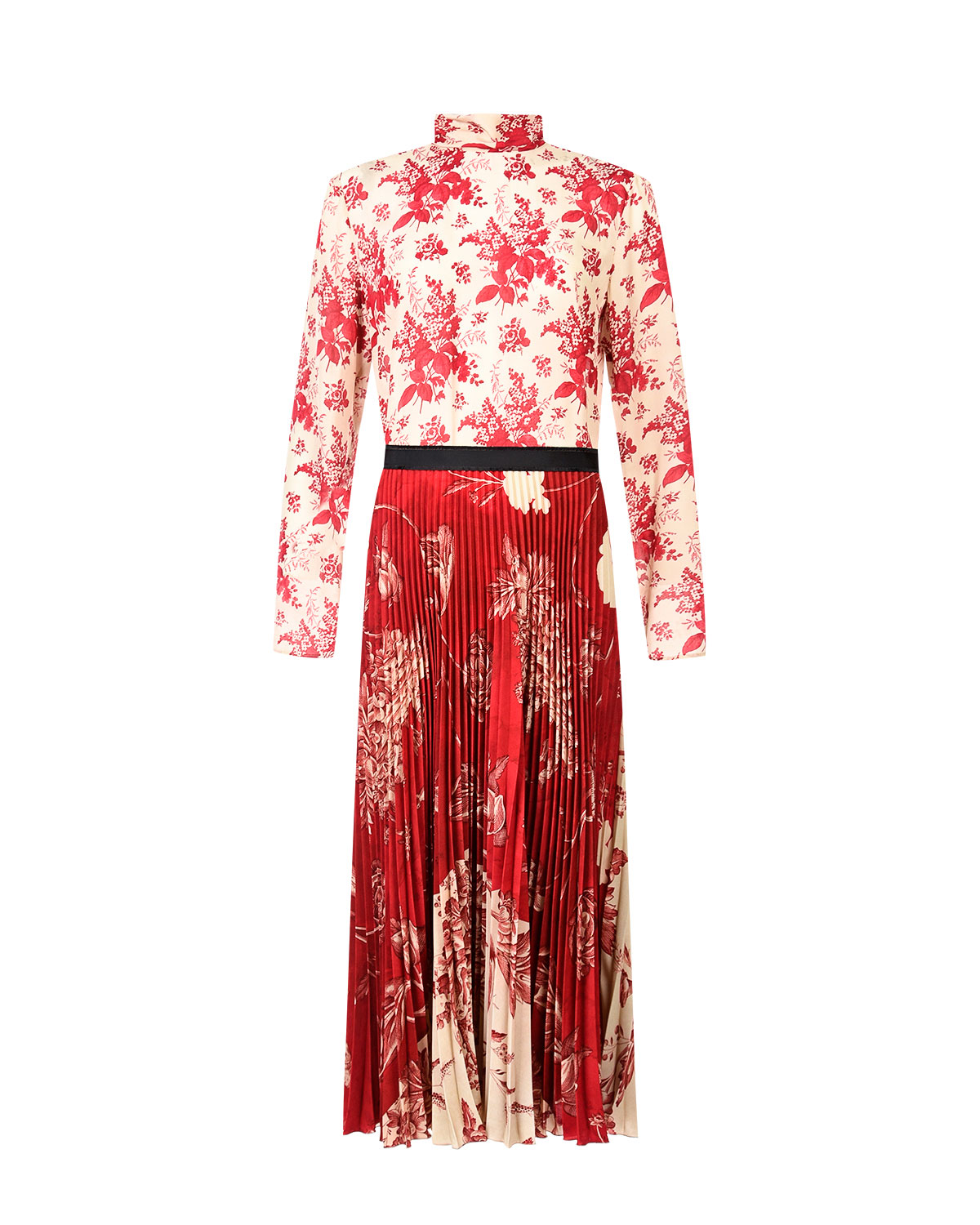 Платье с юбкой плиссе Red Valentino - фото 2