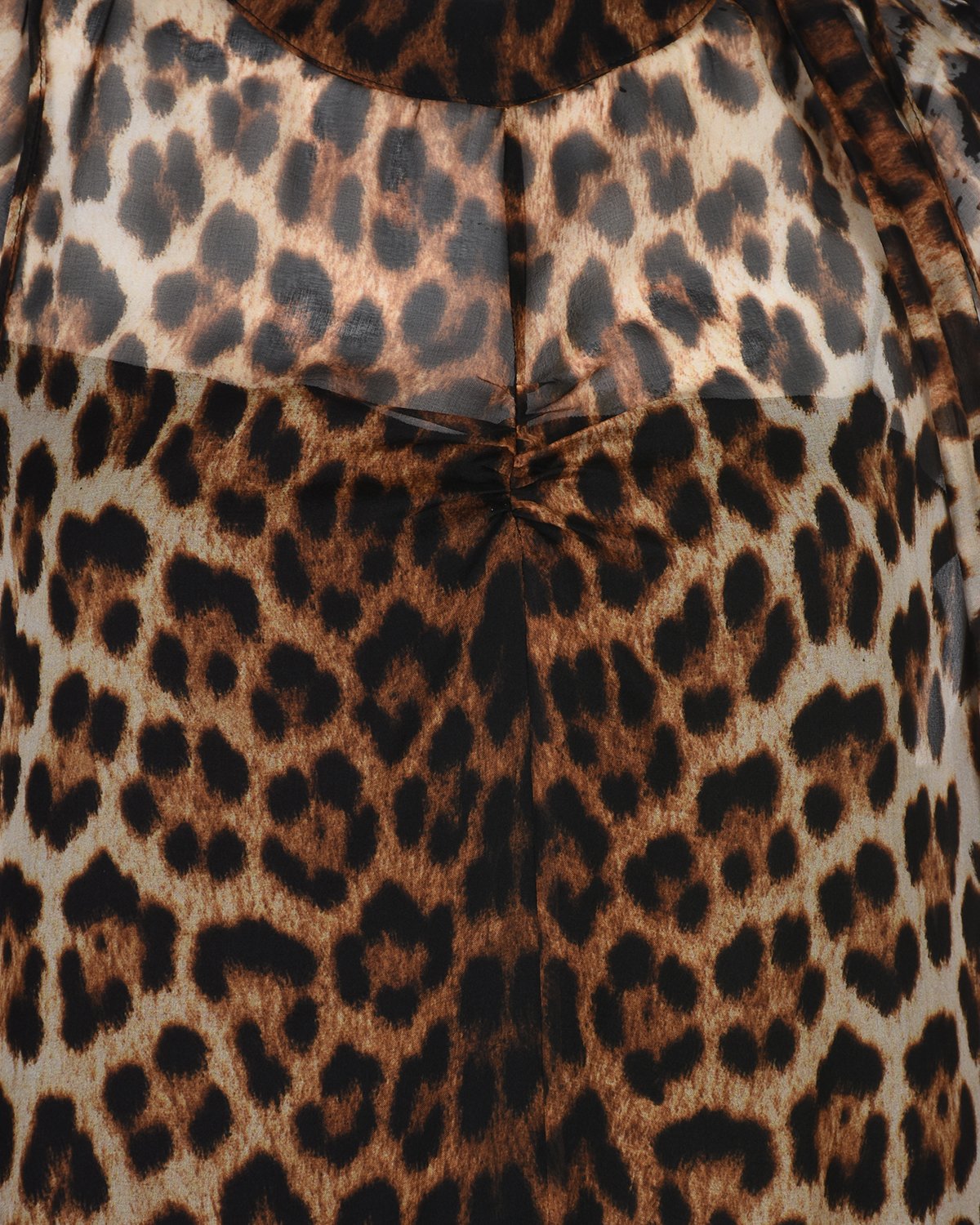 Шелковое платье с леопардовым принтом No. 21 - фото 8