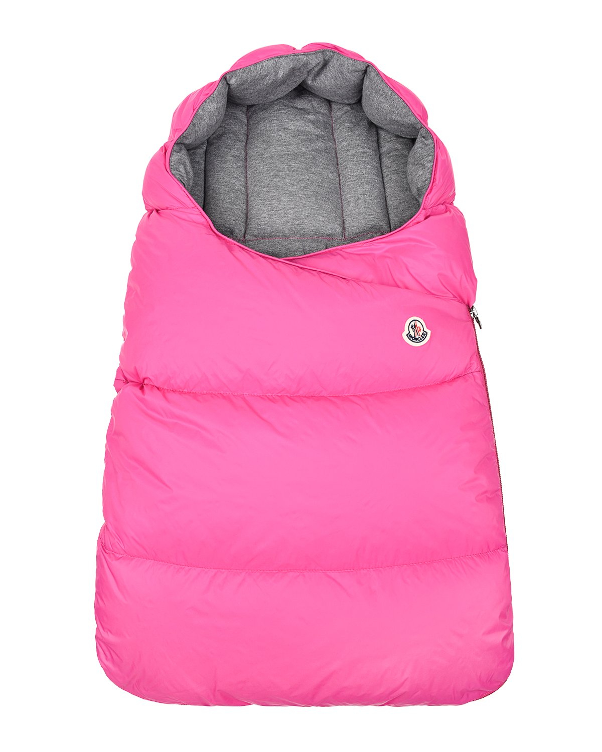 

Розовый пуховый конверт Moncler