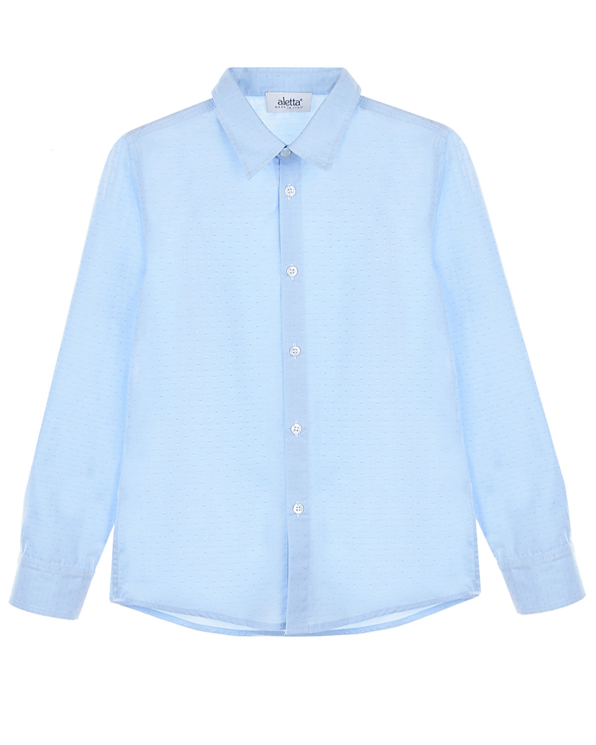 

Рубашка из хлопка Aletta детская, Голубой, Рубашка из хлопка Aletta детская