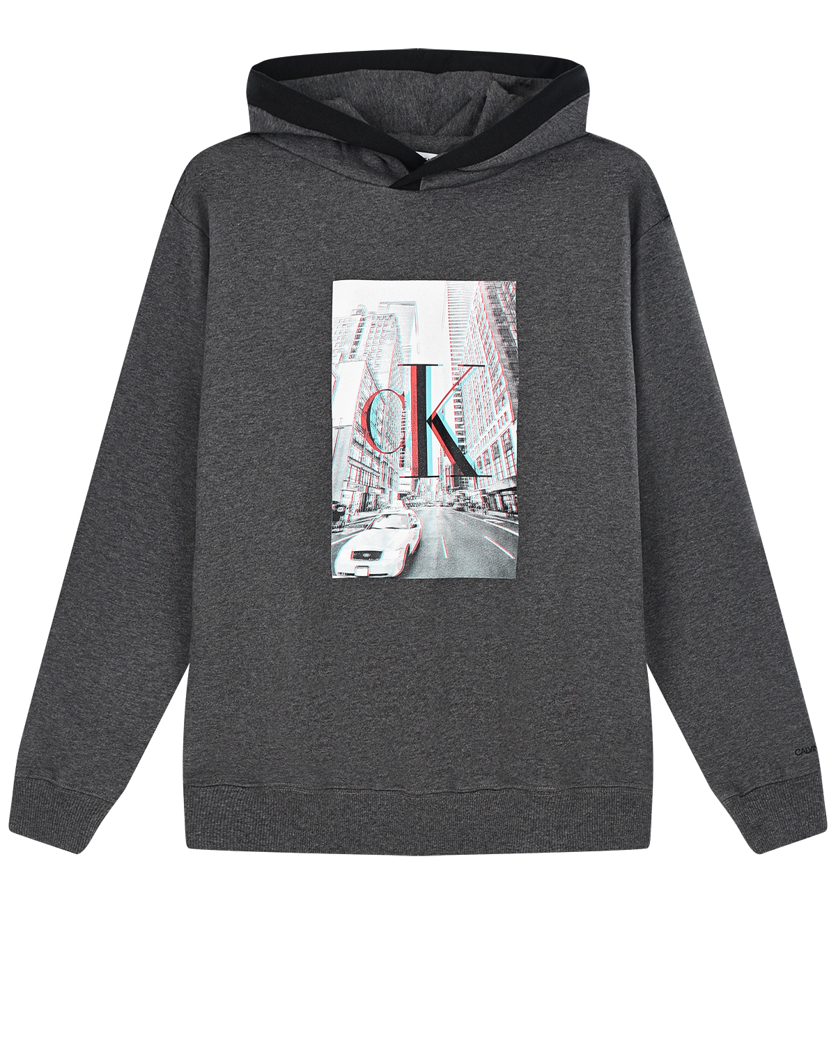 

Серая толстовка-худи с принтом "небоскребы" Calvin Klein детская, Нет цвета, Серая толстовка-худи с принтом "небоскребы" Calvin Klein детская