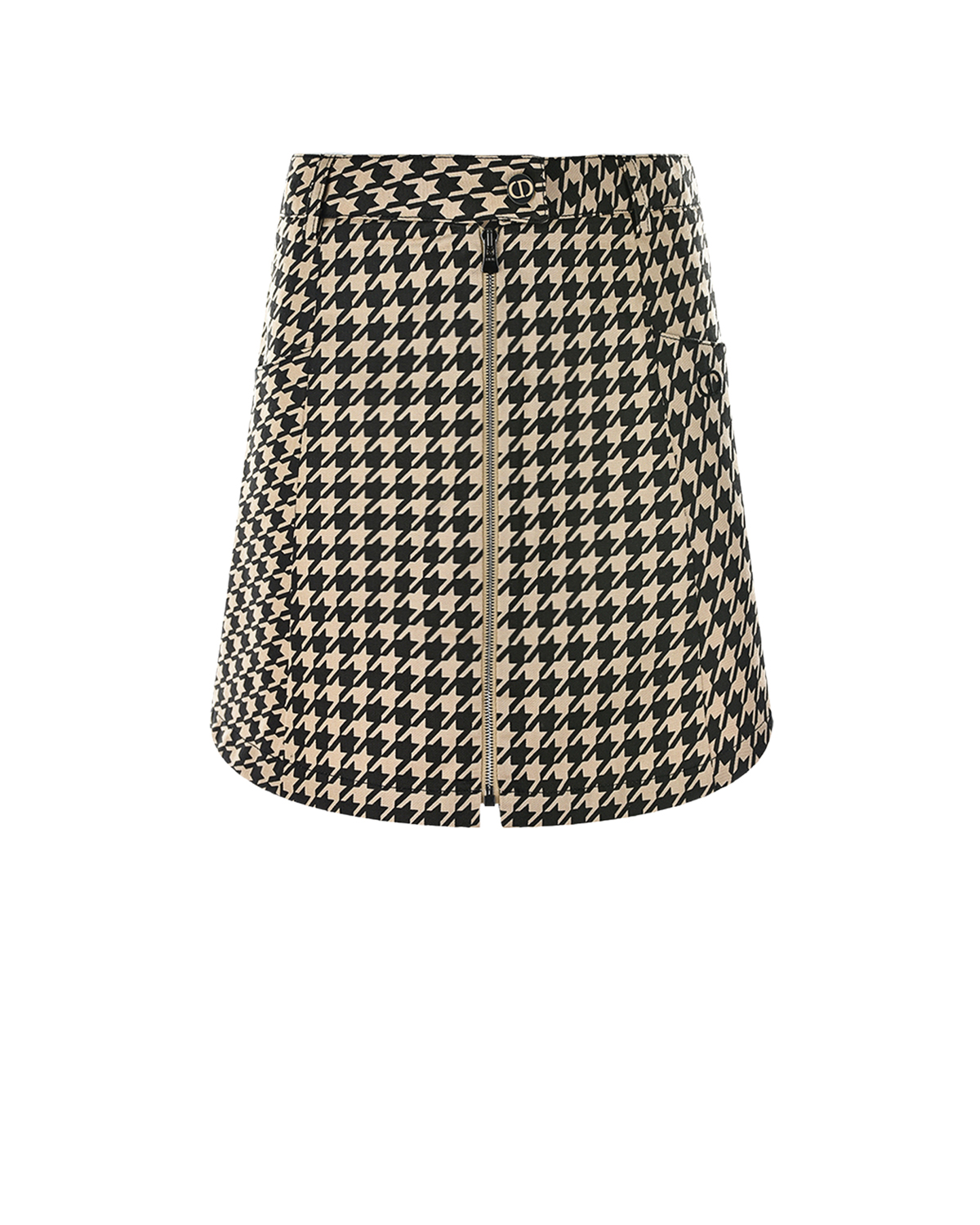 Мини-юбка прямого кроя Dior детские, размер 128, цвет мультиколор - фото 1