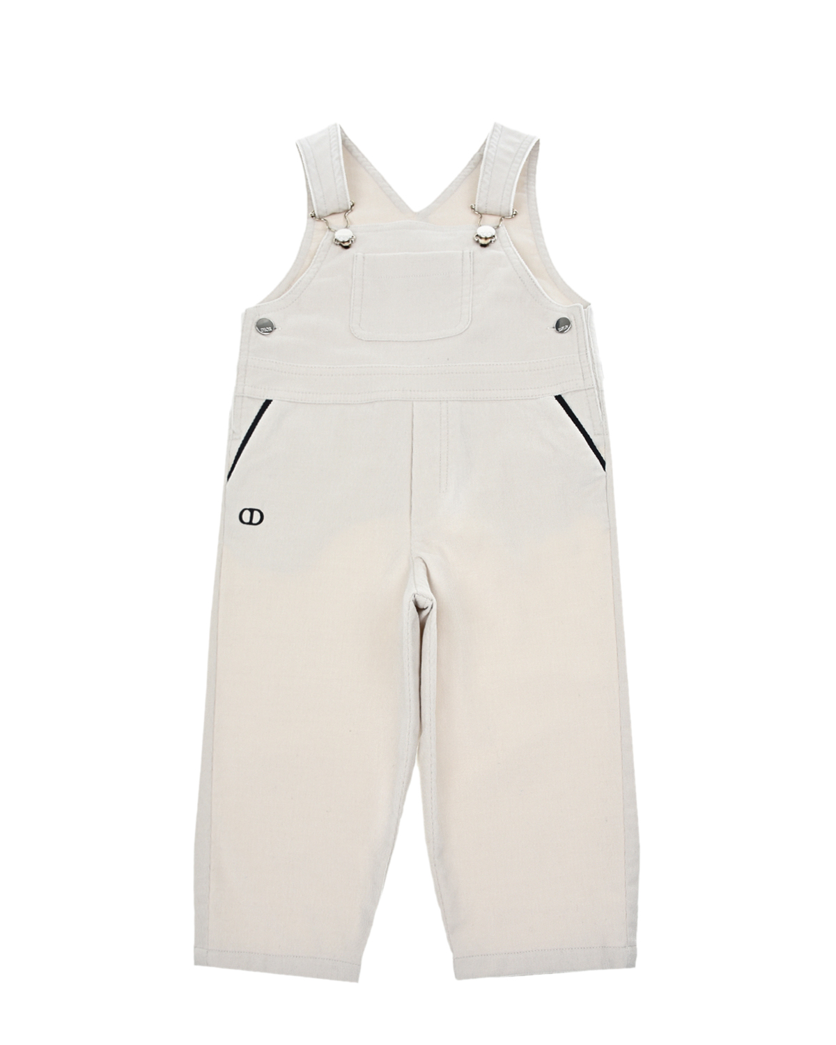 

Полукомбинезон из микровельвета Dior детский, Бежевый, Полукомбинезон из микровельвета Dior детский