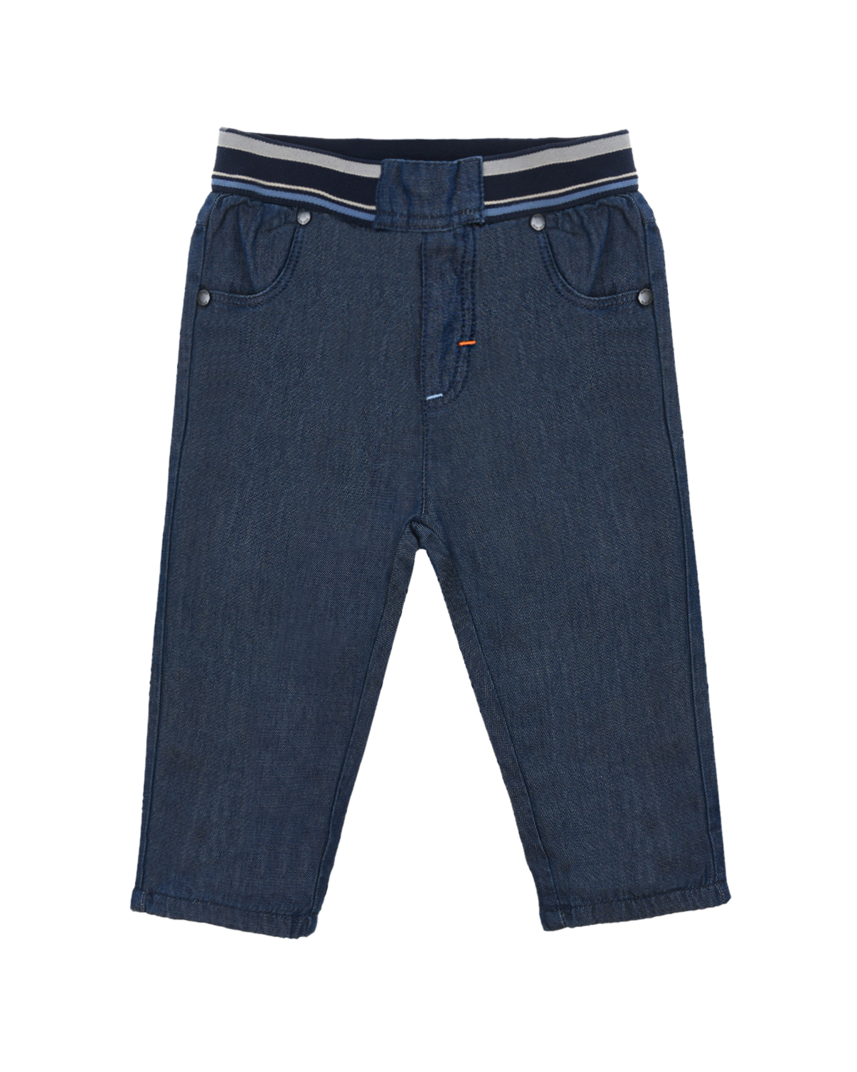 Джинсы с поясом в полоску Hugo Boss детские