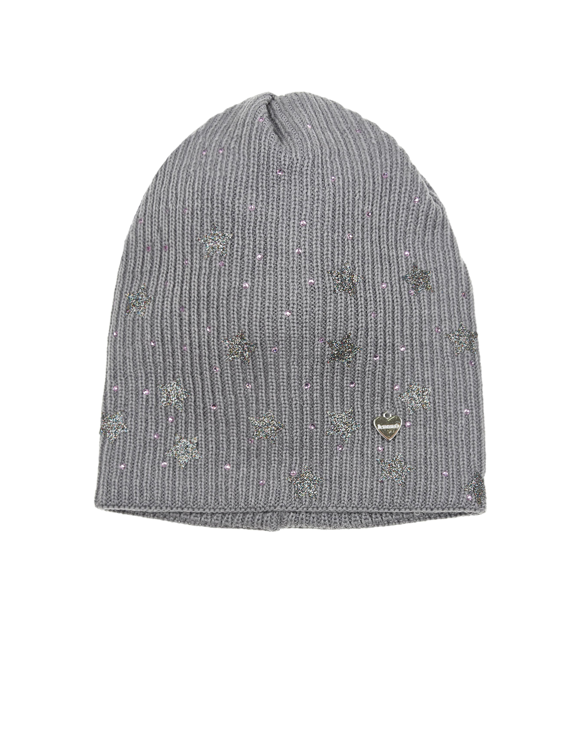 

Серая шапка из шерсти с принтом "звезды" Il Trenino детская, Серый, Серая шапка из шерсти с принтом "звезды" Il Trenino детская