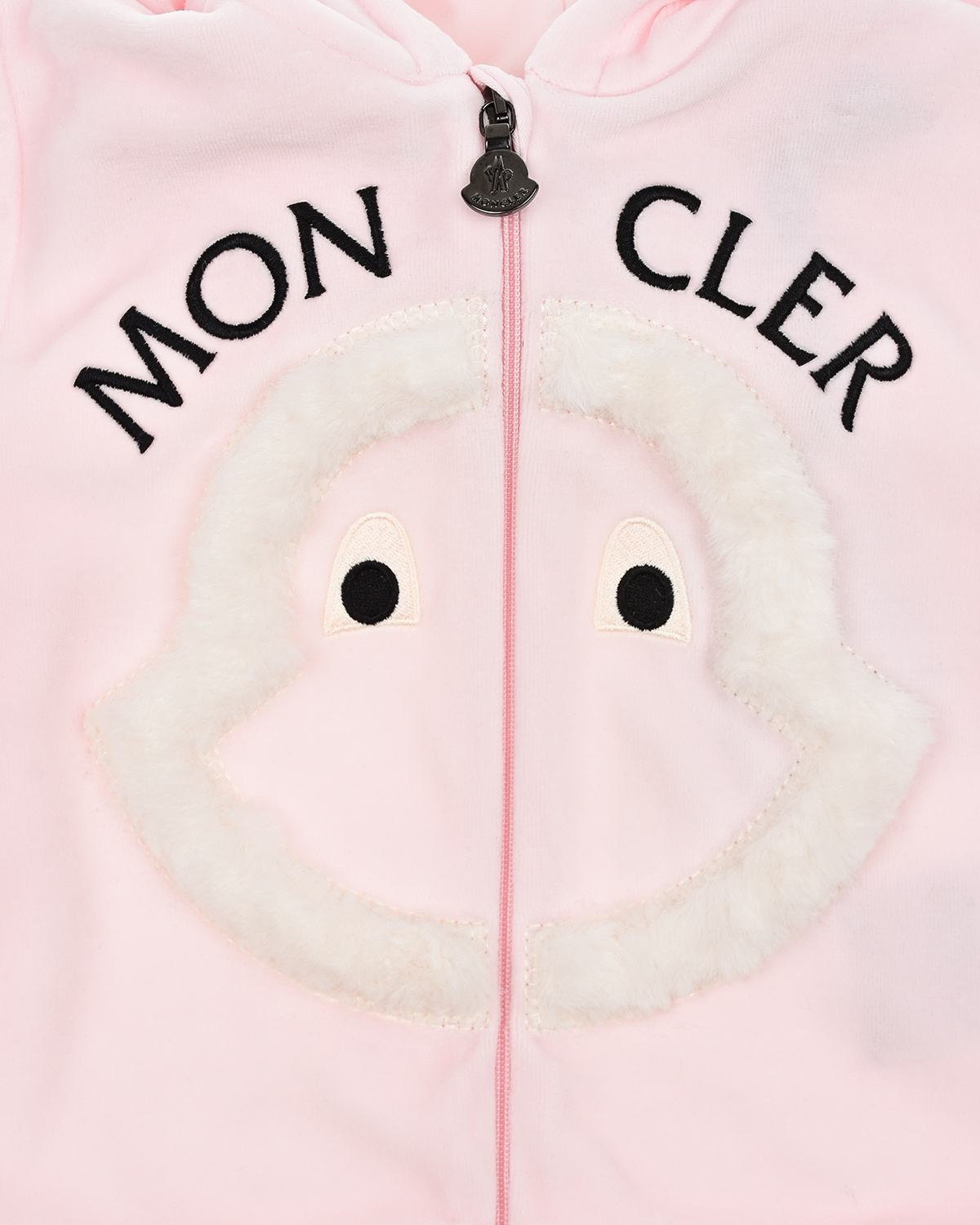 Розовый спортивный костюм с логотипом Moncler детский, размер 98 - фото 5