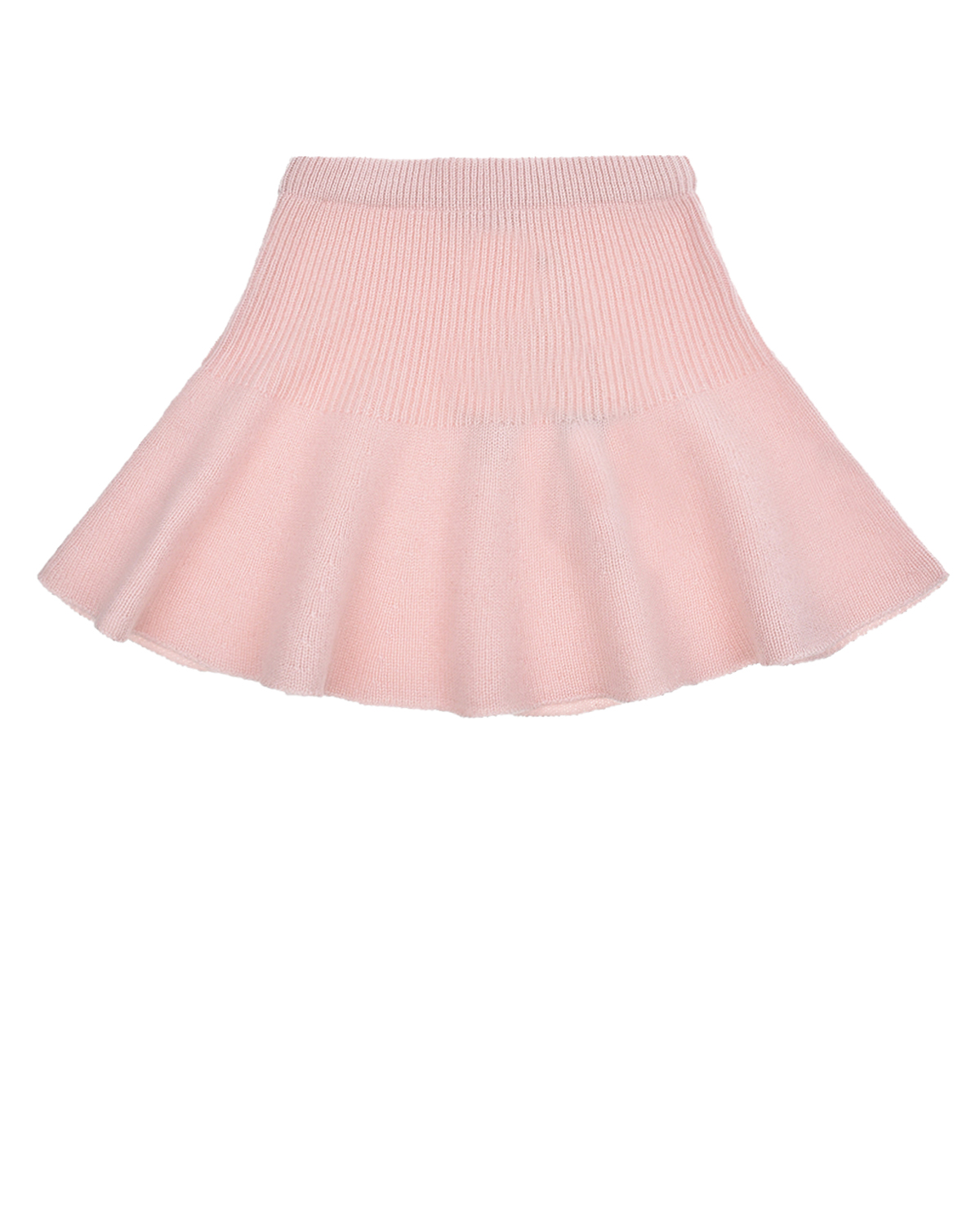 Кашемировая юбка с рельефной отделкой Oscar et Valentine детская, размер 104, цвет розовый - фото 1