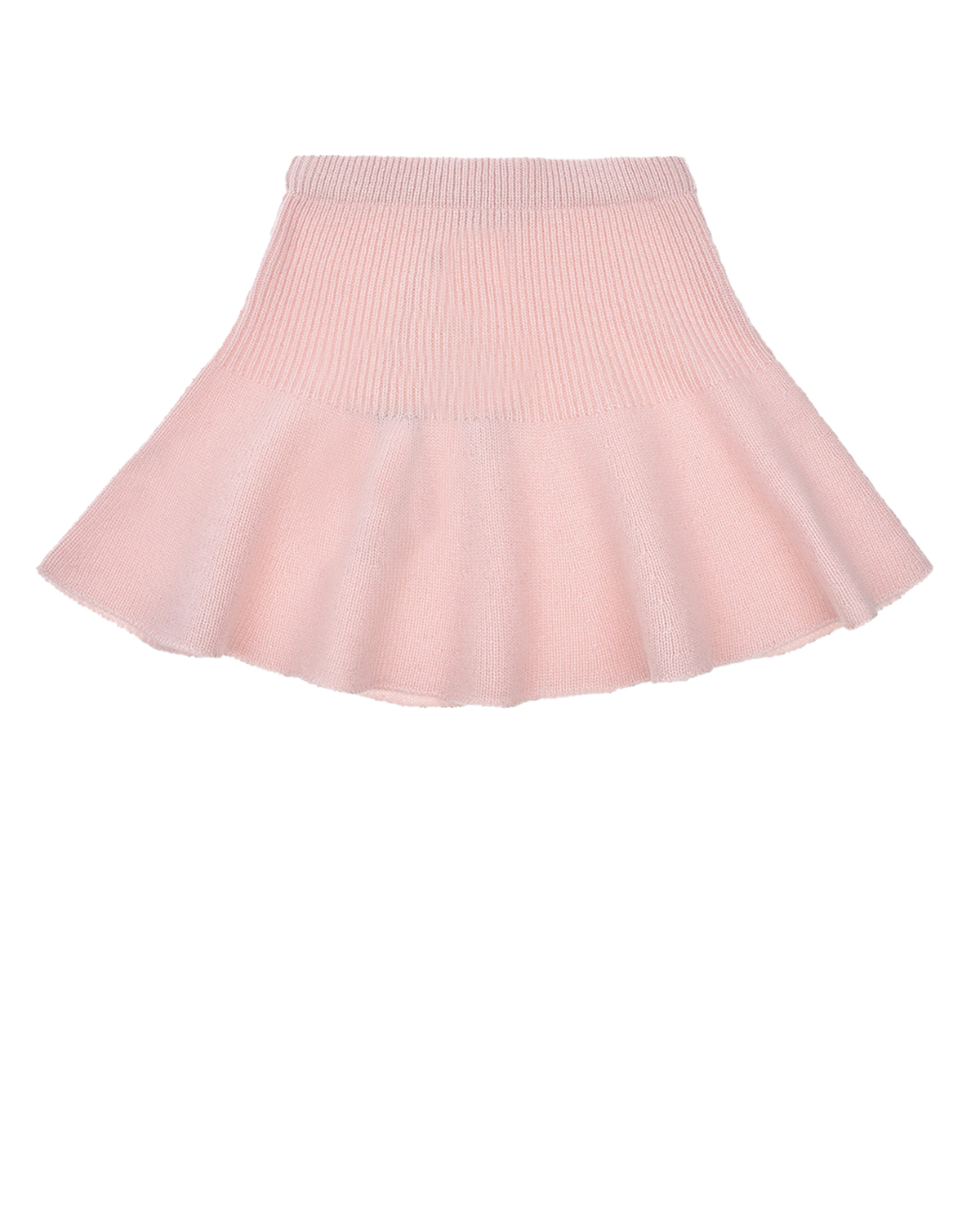 Кашемировая юбка с рельефной отделкой Oscar et Valentine детская, размер 104, цвет розовый - фото 2