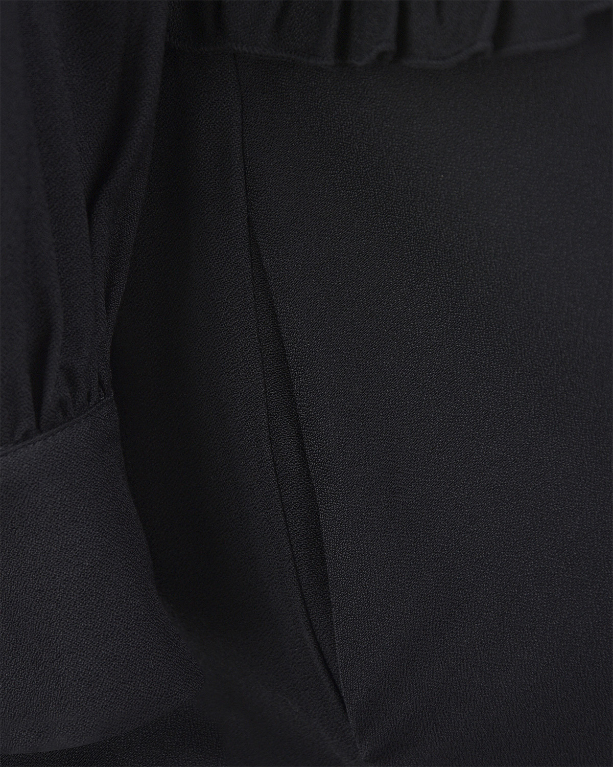 Черное платье с принтом "леденец" No. 21 детское, размер 140, цвет черный - фото 4