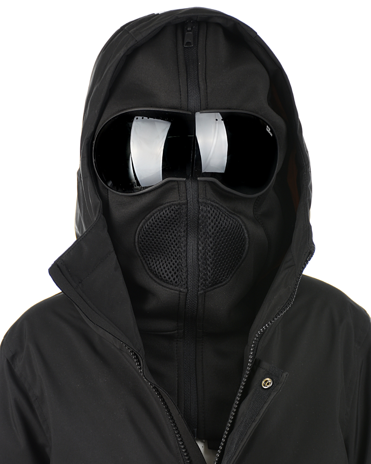 Черная куртка с принтом "Troublemaker" AI RIDERS ON THE STORM детская, размер 128, цвет черный - фото 3