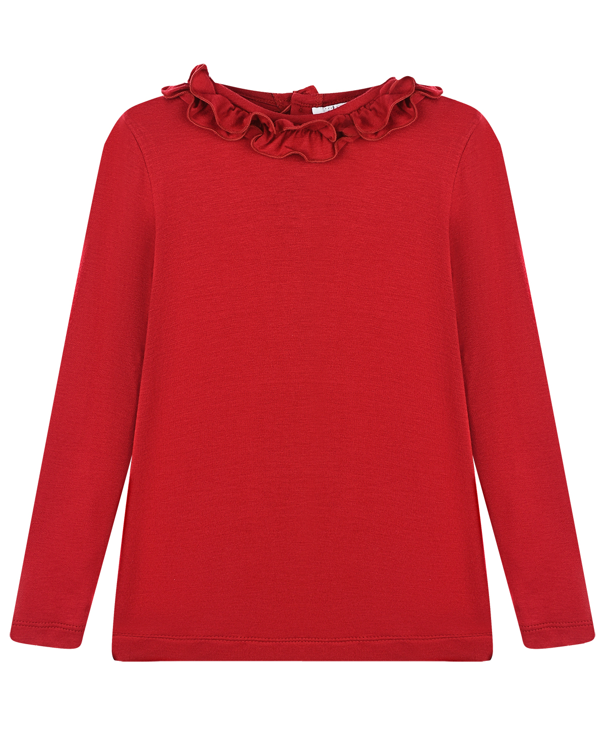 Красная толстовка с рюшами Aletta детская, размер 98, цвет красный - фото 1