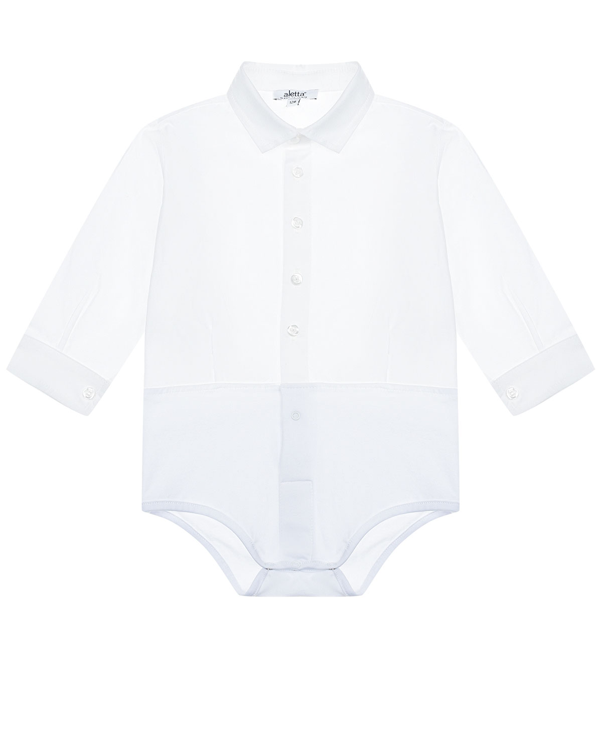 Белая рубашка-боди Aletta детская