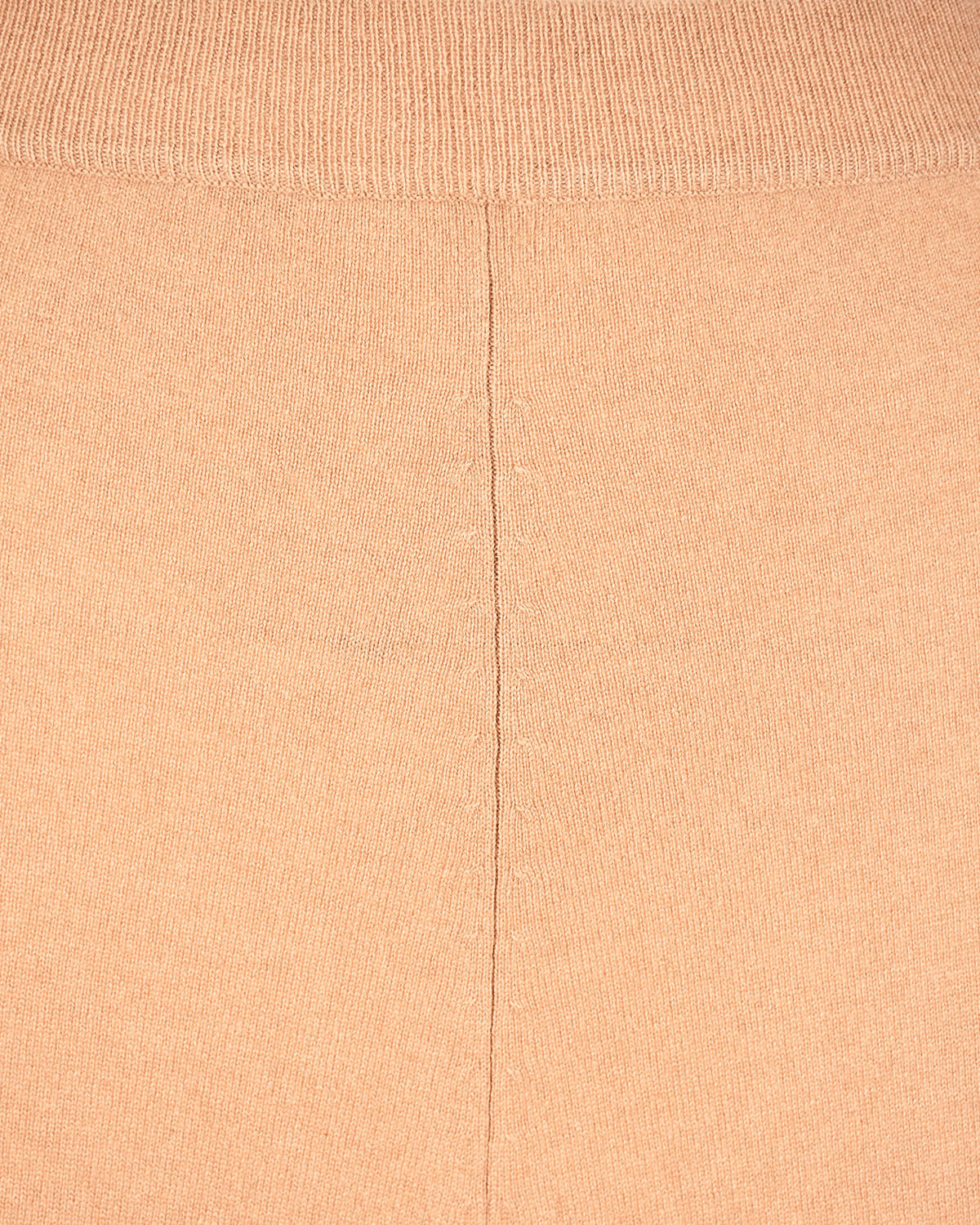 Коричневая юбка из кашемира Arch4, размер 40, цвет коричневый - фото 7