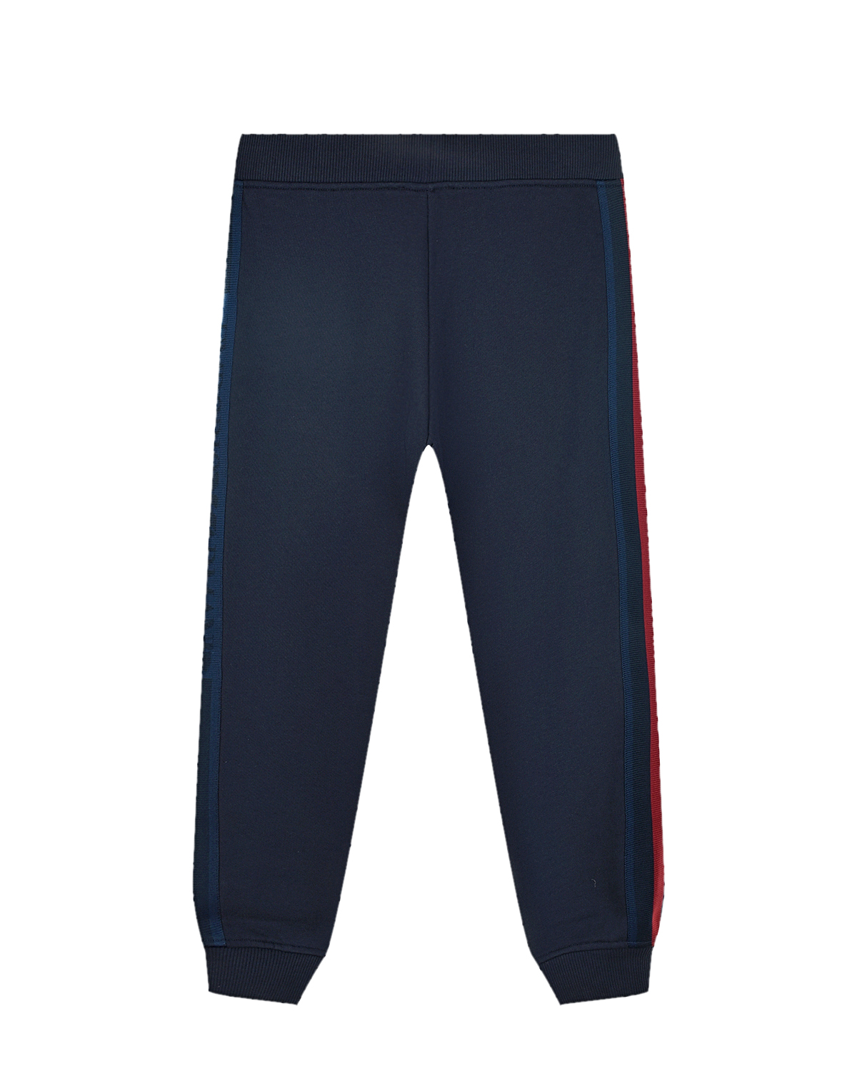 Спортивные брюки с лампасами Emporio Armani детские, размер 128, цвет синий - фото 2