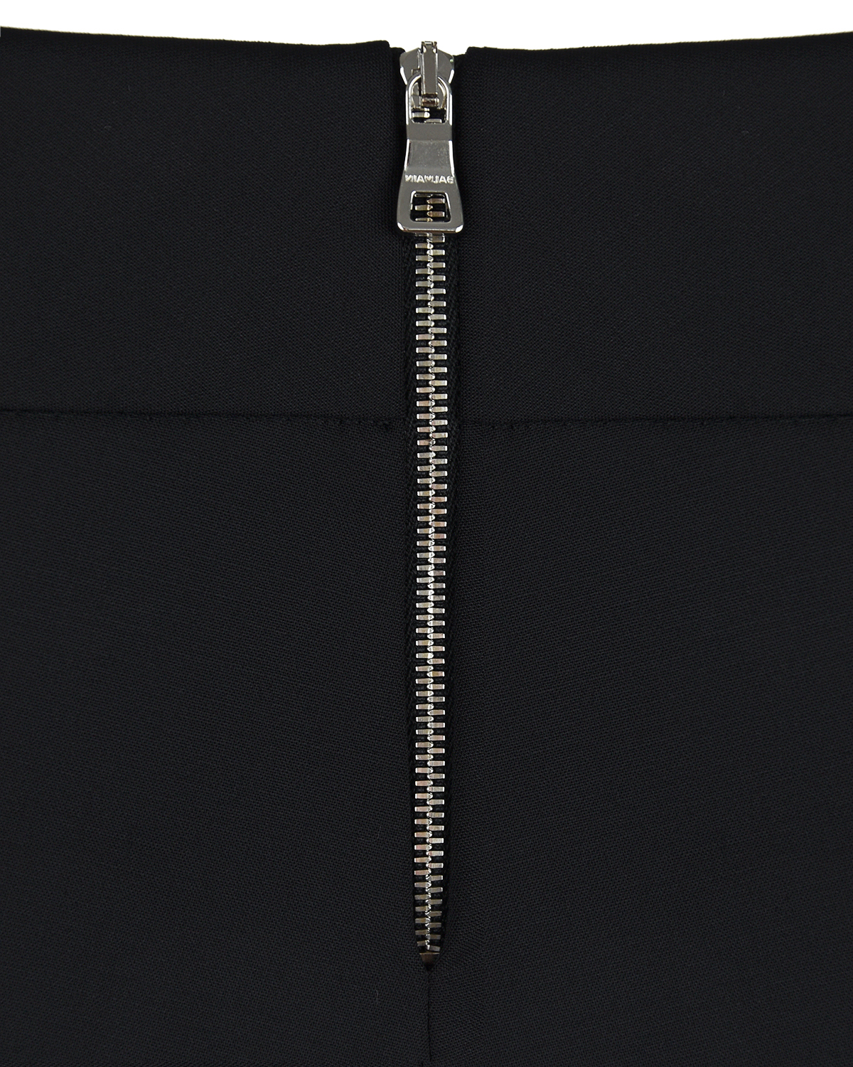 Шерстяные брюки с лампасами из стразов Balmain детские, размер 152, цвет черный - фото 4