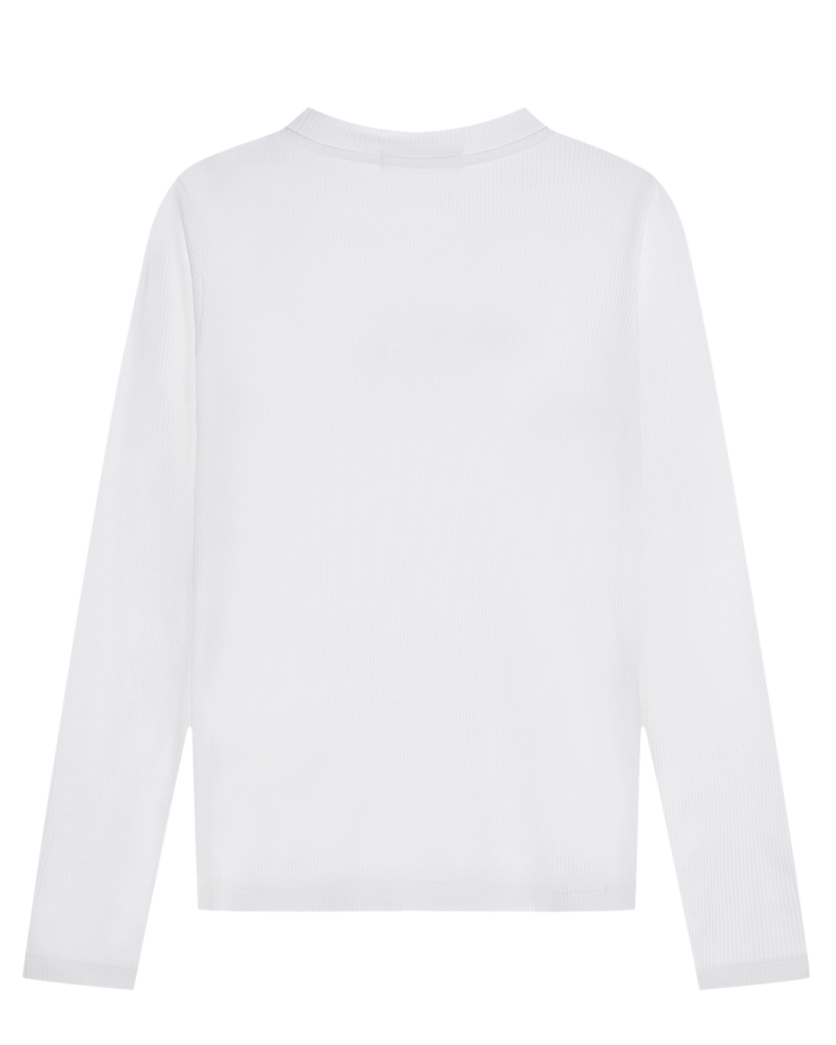 Белая толстовка с вышитым логотипом Calvin Klein детская, размер 140, цвет белый - фото 2