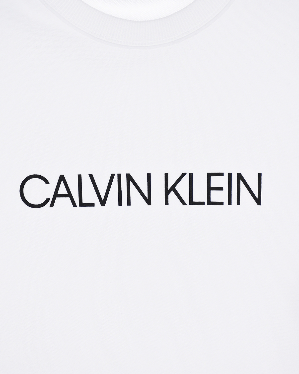 Белый свитшот с логотипом Calvin Klein детский, размер 140 - фото 3