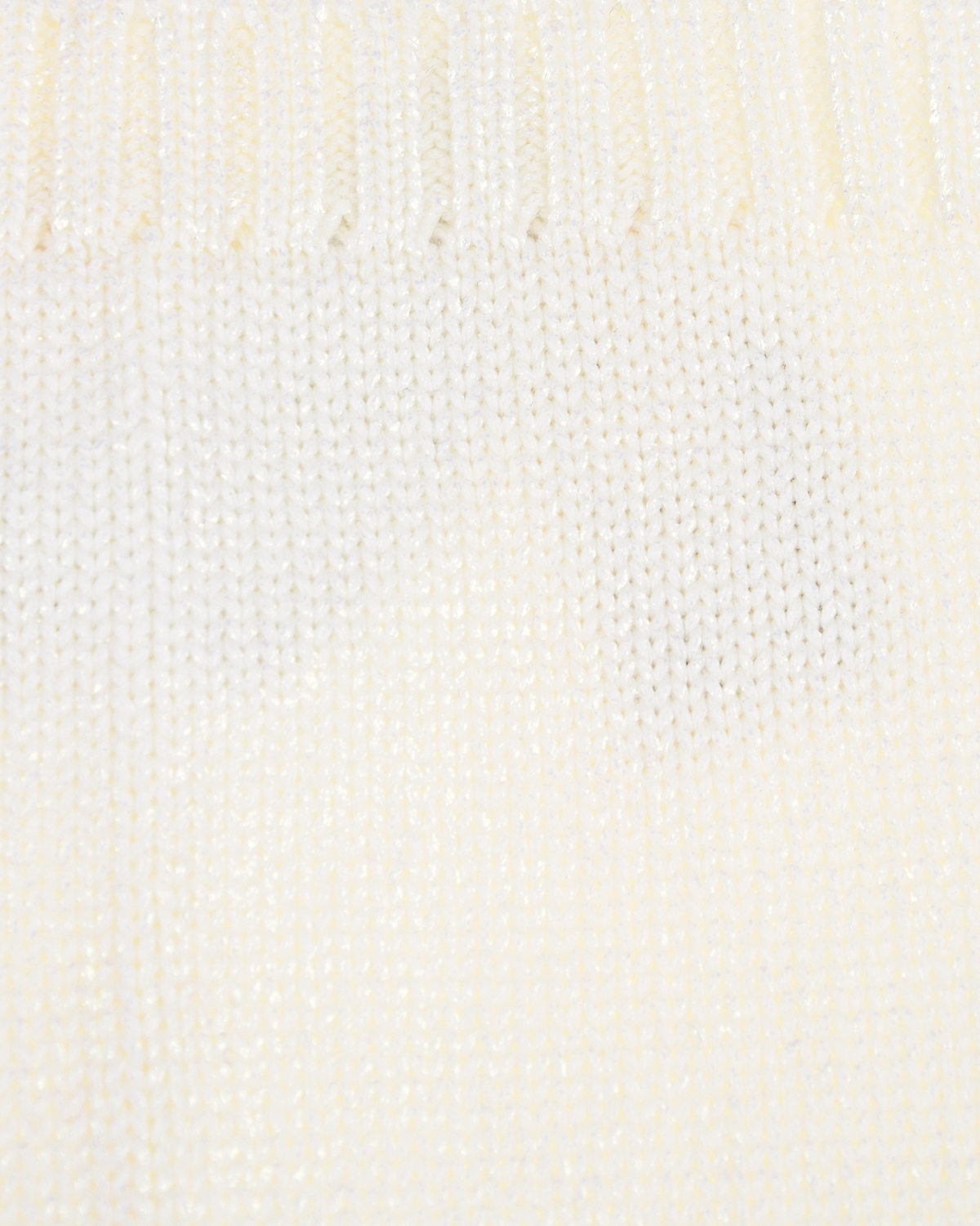 Белый шарф-ворот из шерсти Catya детский, размер unica - фото 4