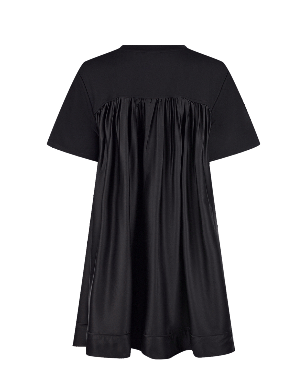 Черное платье с логотипом DKNY детское, размер 140, цвет черный - фото 2