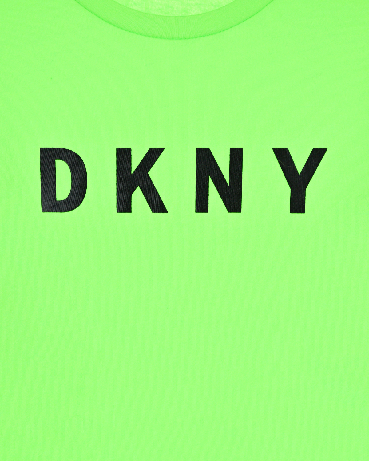 Зеленая толстовка с логотипом DKNY детская, размер 164, цвет зеленый - фото 3