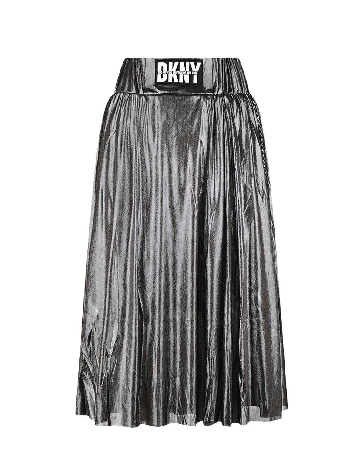Юбка с эффектом "металлик" DKNY детская, размер 152, цвет нет цвета - фото 1