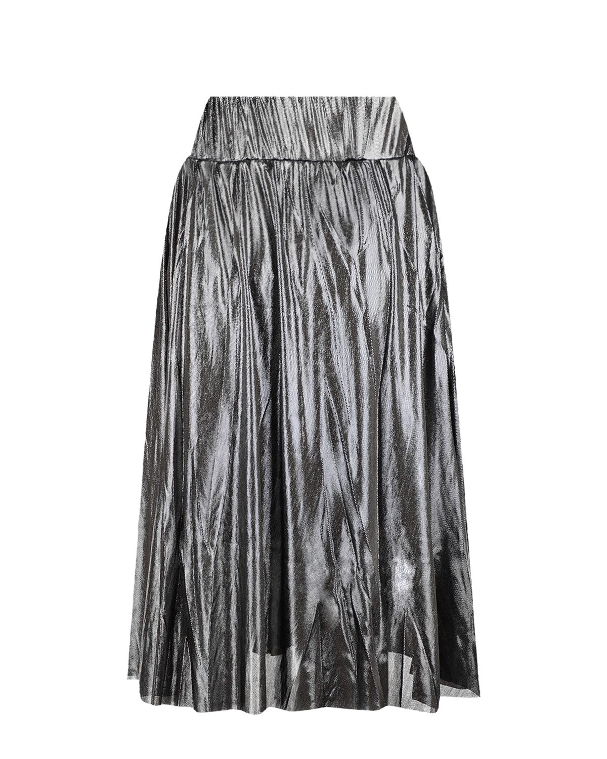 Юбка с эффектом "металлик" DKNY детская, размер 152, цвет нет цвета - фото 2