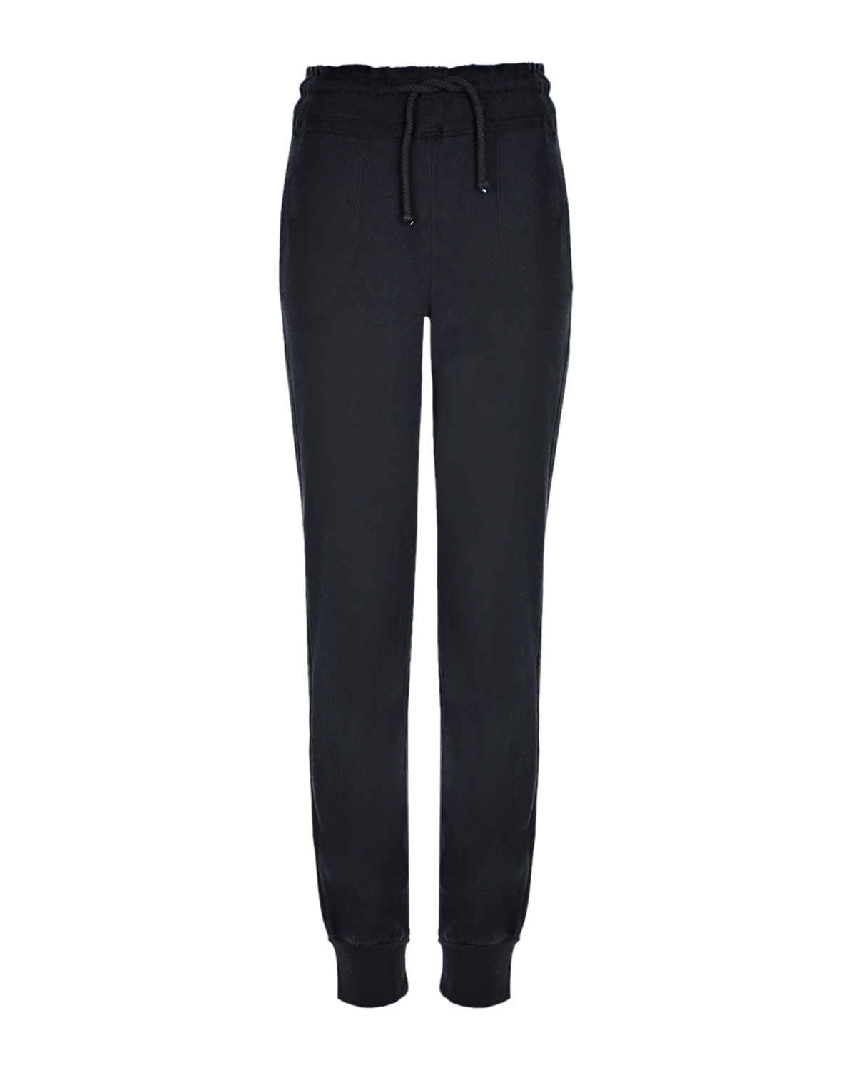 Черные спортивные брюки из хлопка Deha, размер 40, цвет черный - фото 1