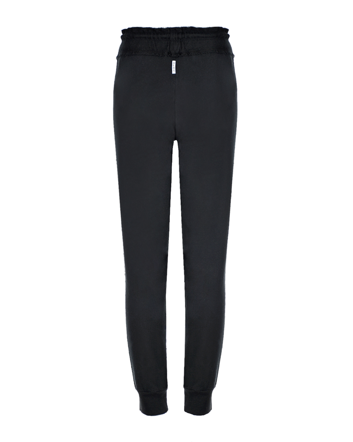 Черные спортивные брюки из хлопка Deha, размер 40, цвет черный - фото 2