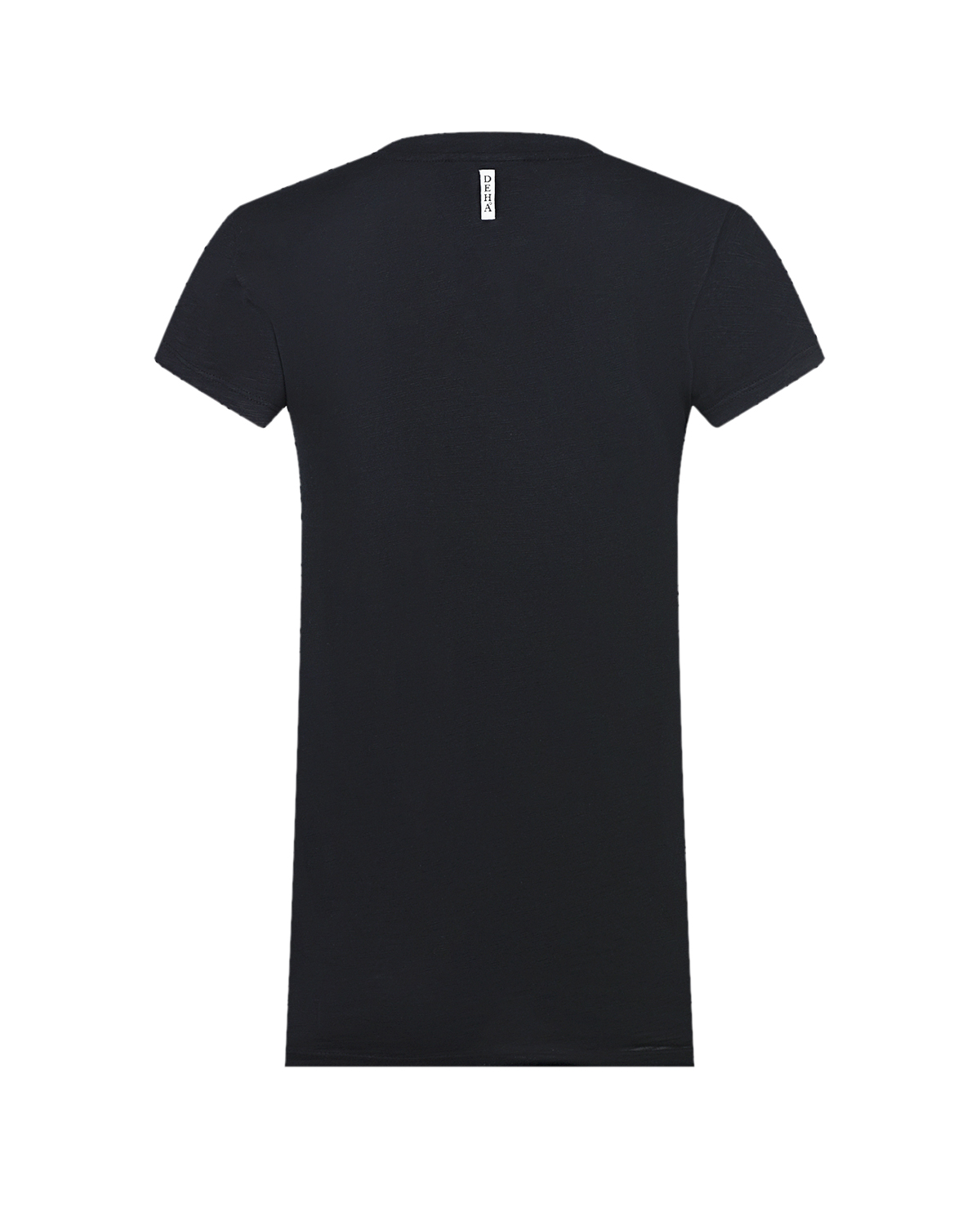 Черная футболка с принтом Dream Deha, размер 42, цвет черный - фото 2
