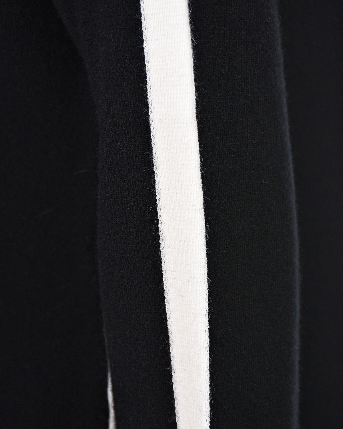 Черное платье с белыми лампасами Deha, размер 42, цвет черный - фото 7